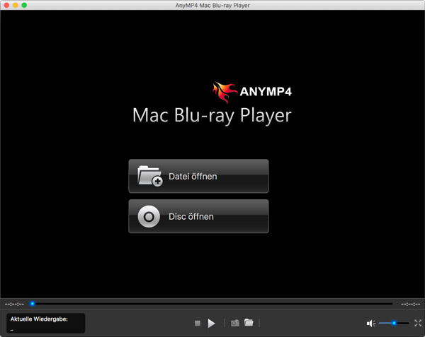 Die Mac Player-Software starten