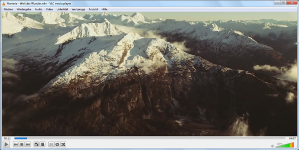 4K Video mit VLC wiedergeben