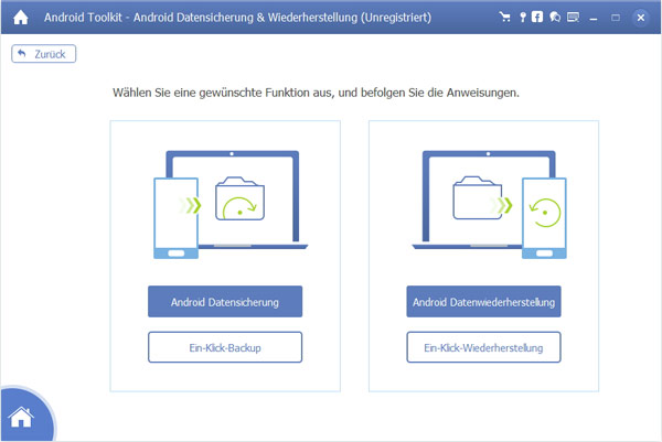 Android Datensicherung & Wiederherstellung