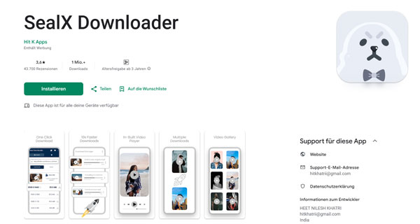 SealX Downloader