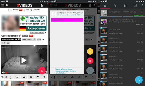 XVideos Downloader für Android