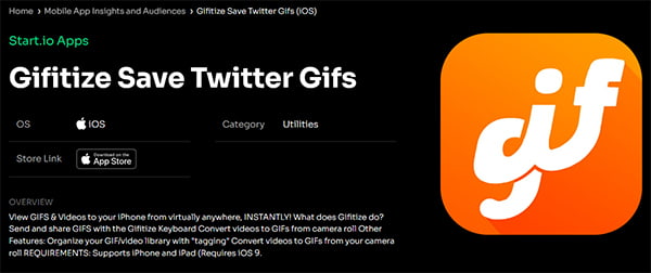 Gifitize Save Twitter Gifs