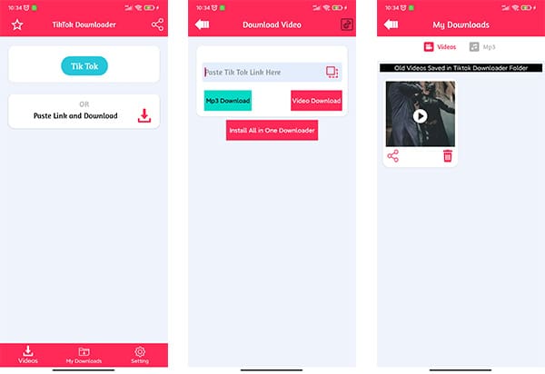 TikTok Downloader App