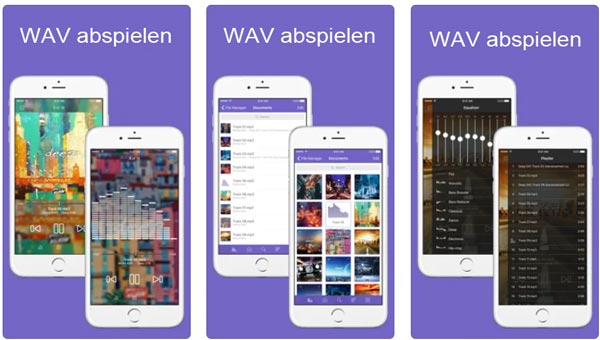 WAV mit Music Player abspielen