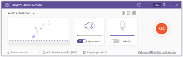 Audio Recorder starten