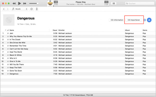 CDA in MP3 umwandeln mit iTunes