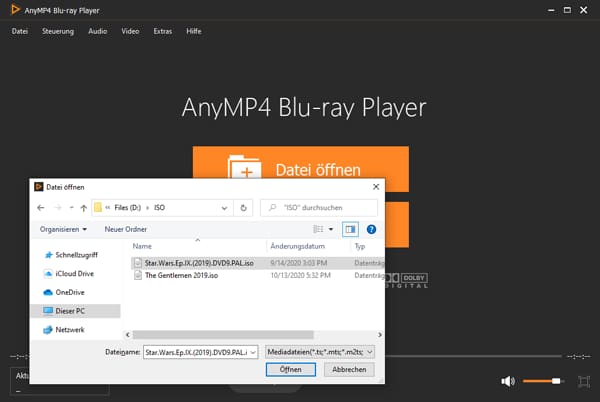 DVD ISO öffnen