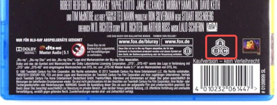 Alle Regionen Blu-ray