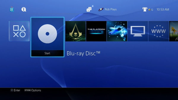 Blu-ray abspielen mit PS4