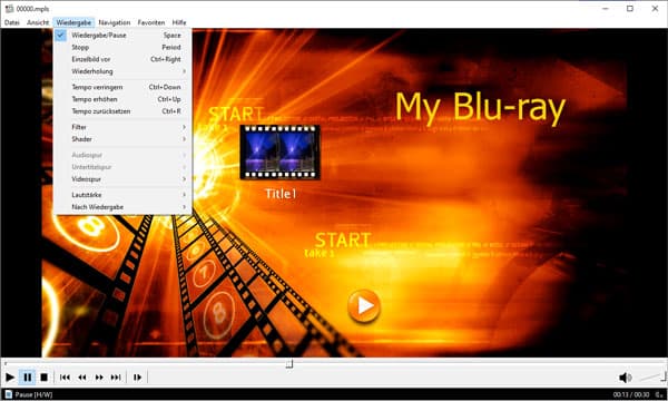 DVD abspielen mit MPC-HC