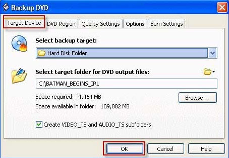 DVD-Datei kopieren
