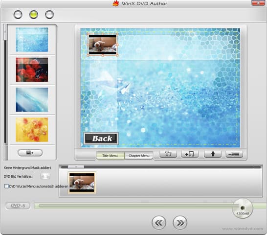 DVD Menü mit WinX erstellen