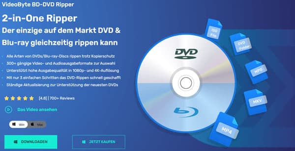 VideoByte BD-DVD Ripper Website