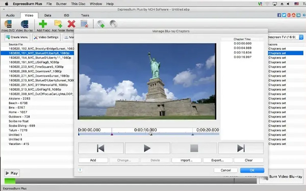 Videos in Express Burn laden