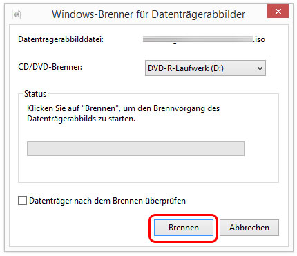 Windows Brenner