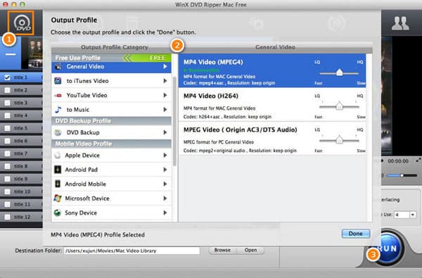 WinX DVD Ripper für Mac