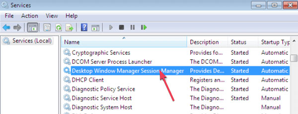 Desktop-Manager öffnen