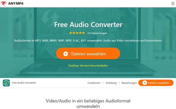 Free Audio Converter öffnen