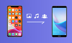 Daten vom iPhone auf Huawei zu übertragen