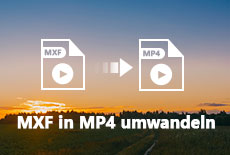 MXF in MP4 umwandeln