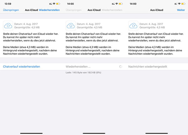 iCloud-Backup