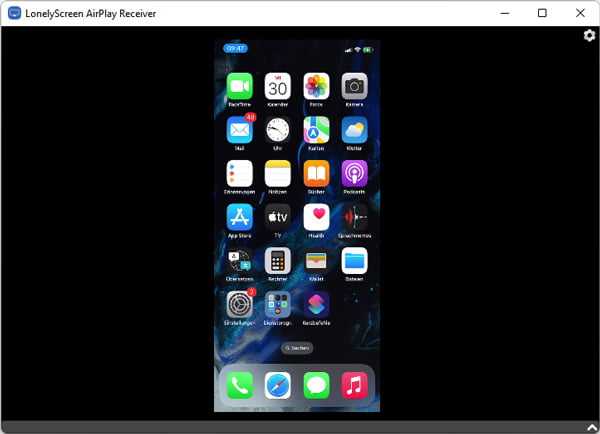 iPhone auf PC spiegeln mit LonelyScreen