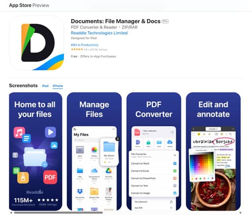Readdle Documents