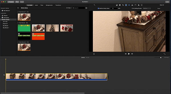 Video mit iMovie bearbeiten