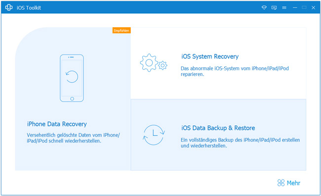 Vom iTunes-Backup wiederherstellen