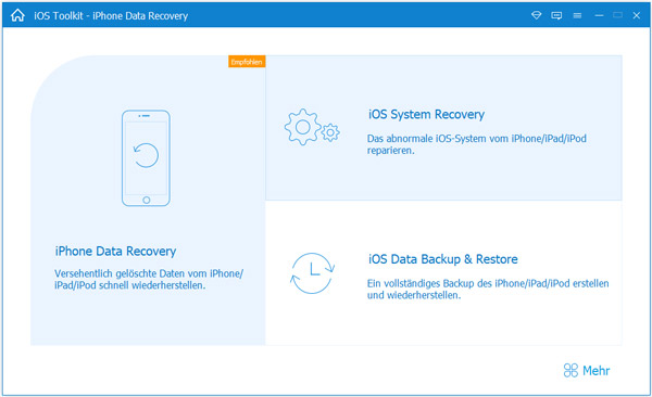 iPhone Data Recovery starten