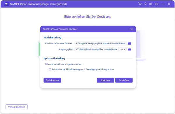 Software aktualisieren