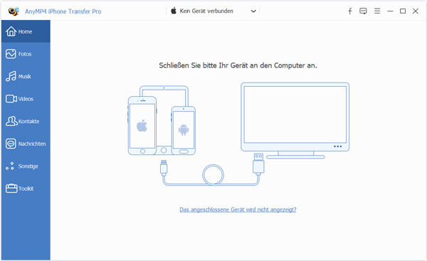 iPhone Transfer Pro starten