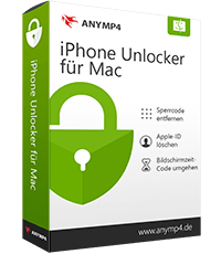 Box von AnyMP4 iPhone Unlocker für Mac
