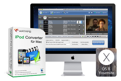 AnyMP4 iPod Converter für Mac