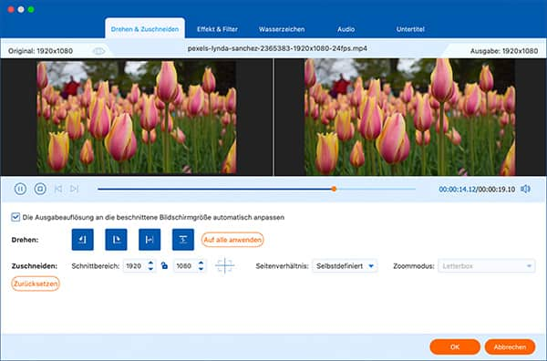 Video auf Mac bearbeiten