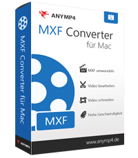 AnyMP4 MXF Converter für Mac