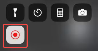 Bildschirmaufzeichnung auf iOS tippen
