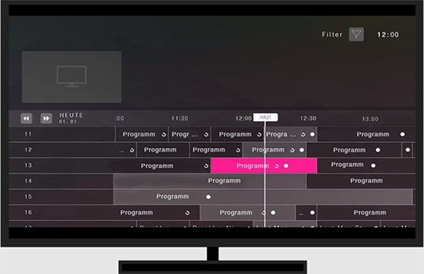 Magenta TV aufnehmen mit EPG