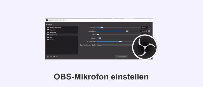 OBS-Mikrofon einstellen
