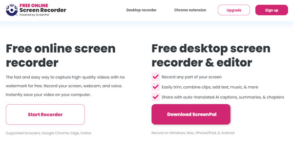 Online Screen Recorder