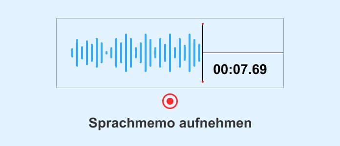 Sprachmemo aufnehmen