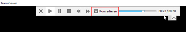 TeamViewer: Aufgezeichnete Sitzung in Video konvertieren