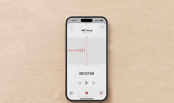 Vorlesung mit Sprachmemos App aufnehmen