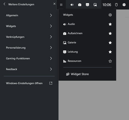 Xbox Game Bar als Camtasia-Alternative verwenden