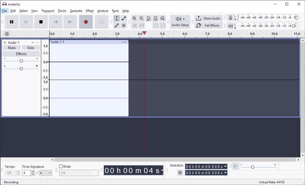 YouTube-Audio aufnehmen mit Audacity