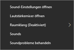 Audioeinstellungen anpassen