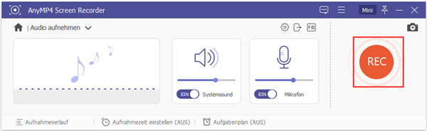 Audio-Stream aufnehmen