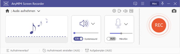 Audioquelle festlegen