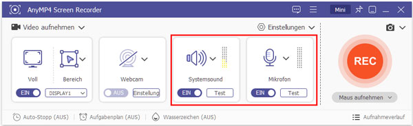 Audioquelle wählen