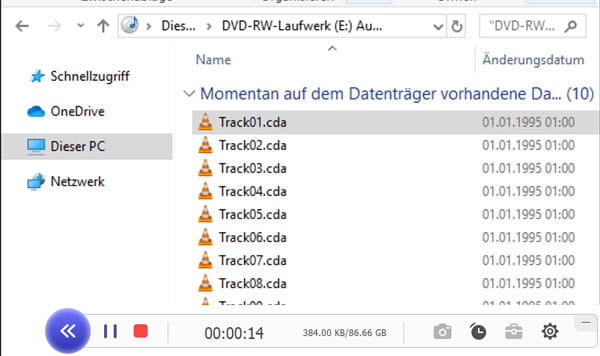 CDA als MP3 aufnehmen